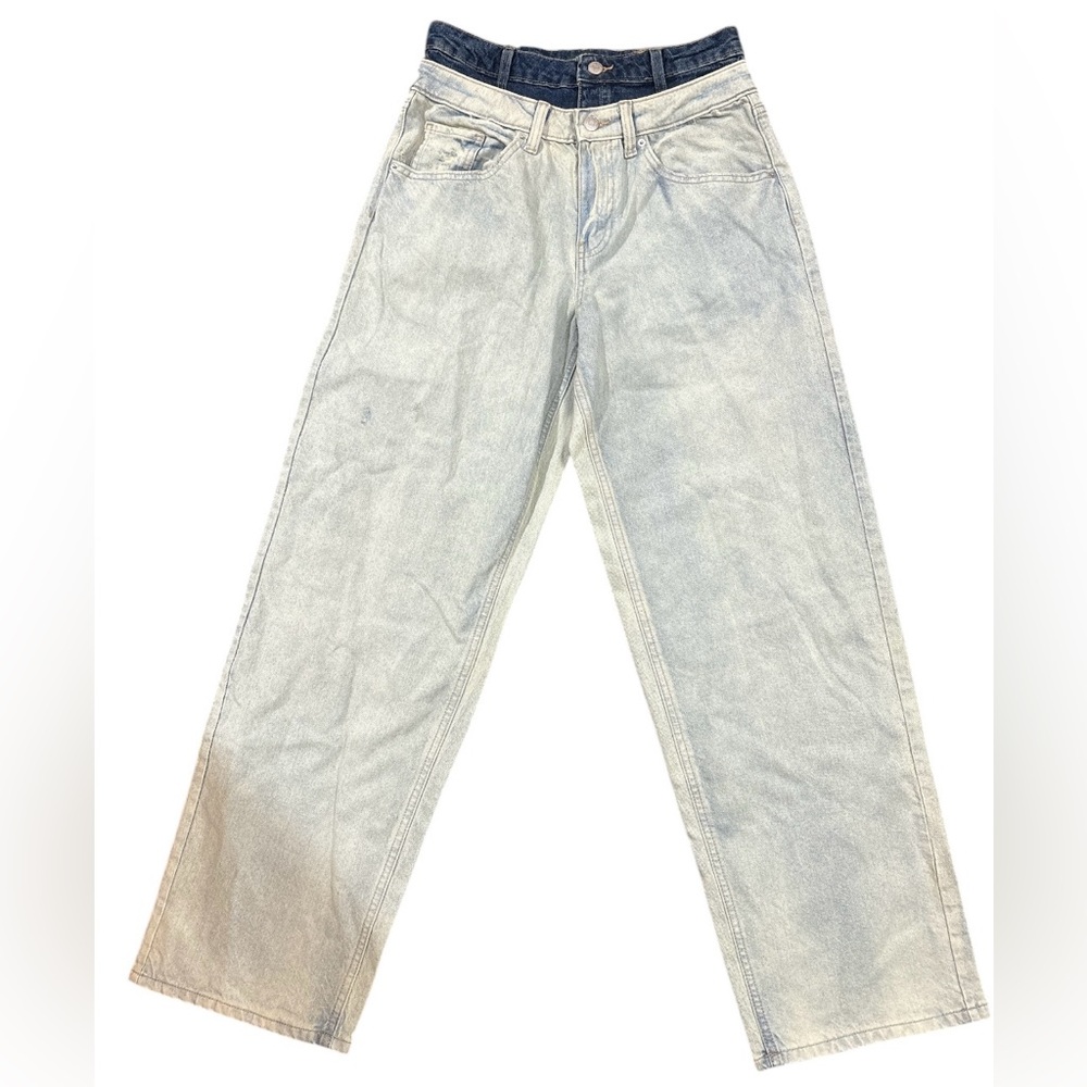 Wild Fable Two-Tone Relaxed Jeans